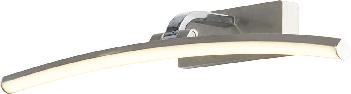 Applique-Moderna-Santorini-Acciaio-Argento-Alluminio-Cromo-Led-10,88W-3000K