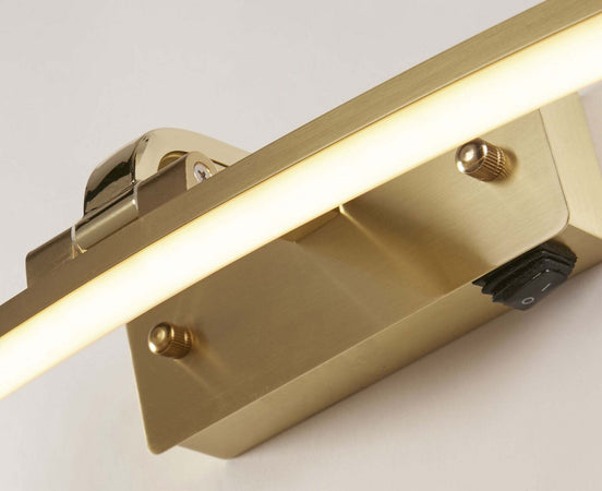 Applique-Moderna-Santorini-Acciaio-Ottone-Alluminio-Led-11,03W-3000K