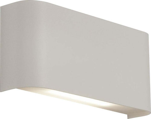 Applique-Moderna-Scatola-Fiammiferi-Alluminio-Bianco-Policarbonato-Led-10W-3000K