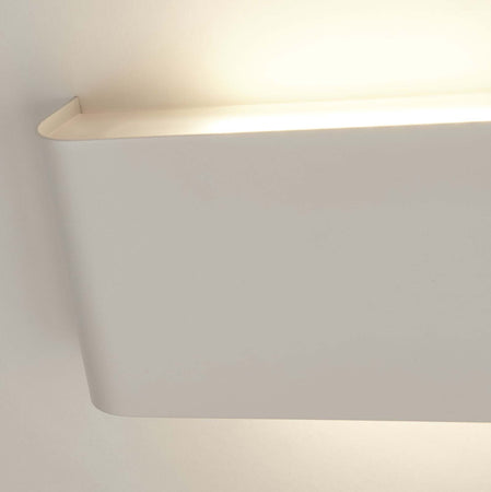 Applique-Moderna-Scatola-Fiammiferi-Alluminio-Bianco-Policarbonato-Led-10W-3000K