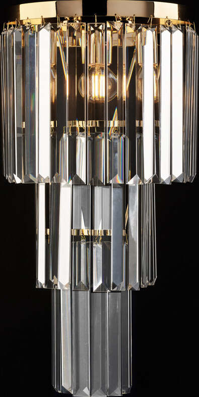 Applique-Moderna-Schubert-Oro-2-Luci-E14