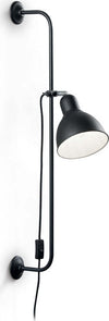 Applique-Moderna-Shower-Metallo-Nero-1-Luce-E27