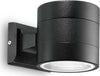 Applique-Moderna-Snif-Round-Alluminio-Nero-1-Luce-G9-3W-3000K-Luce-Calda