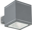 Applique-Moderna-Snif-Square-Alluminio-Antracite-1-Luce-G9-3W-3000K-Luce-Calda