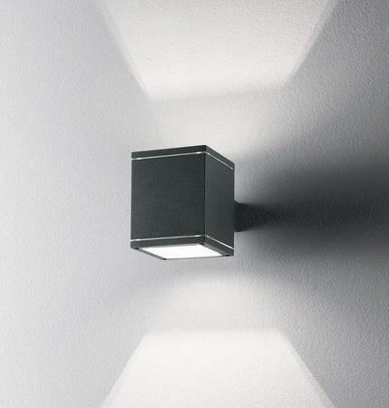 Applique-Moderna-Snif-Square-Alluminio-Antracite-1-Luce-G9-3W-3000K-Luce-Calda
