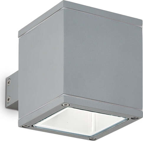 Applique-Moderna-Snif-Square-Alluminio-Grigio-1-Luce-G9-3W-3000K-Luce-Calda