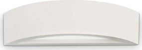 Applique-Moderna-Soda-Gesso-Bianco-1-Luce-Biemissione-E14