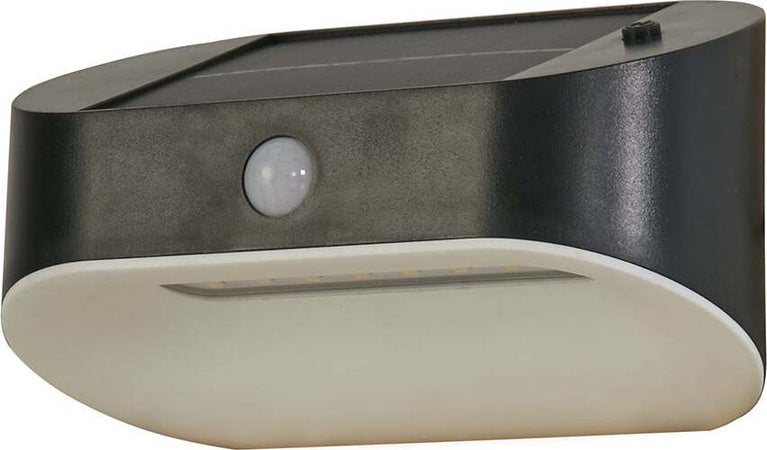Applique-Moderna-Solare-Policarbonato-Grigio-Led-1,2W-3000K