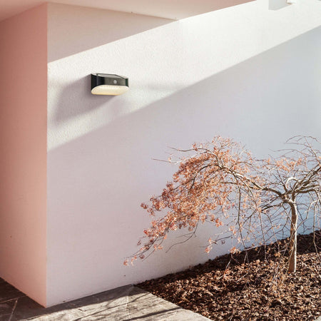 Applique-Moderna-Solare-Policarbonato-Grigio-Led-1,2W-3000K