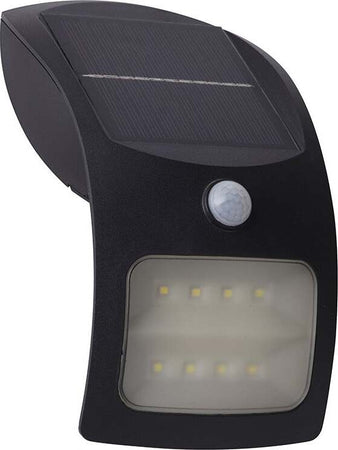 Applique-Moderna-Solare-Policarbonato-Nero-Bianco-Led-1,8W-3000K