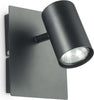 Applique-Moderna-Spot-Metallo-Nero-1-Luce-Gu10