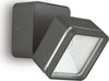 Applique-Moderna-Square-Omega-Metallo-Antracite-Led-7W-4000K-Luce-Naturale