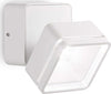 Applique-Moderna-Square-Omega-Metallo-Bianco-Led-7W-4000K-Luce-Naturale