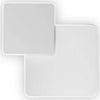 Applique-Moderna-Square-Pouche-Metallo-Bianco-Led-14W-3000K-Luce-Calda
