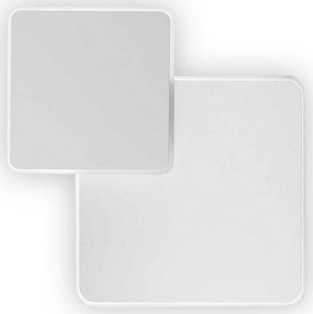 Applique-Moderna-Square-Pouche-Metallo-Bianco-Led-14W-3000K-Luce-Calda
