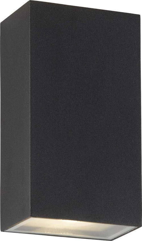 Applique-Moderna-Stirling-Alluminio-Nero-Vetro-Argento-Led-6,58W-4000K