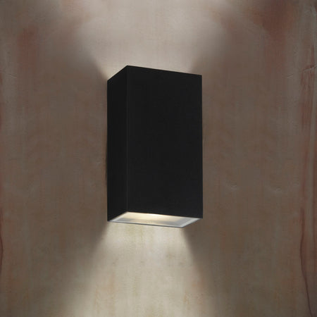 Applique-Moderna-Stirling-Alluminio-Nero-Vetro-Argento-Led-6,58W-4000K