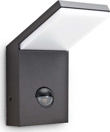 Applique-Moderna-Style-Alluminio-Antracite-Led-9,5W-3000K-Luce-Calda