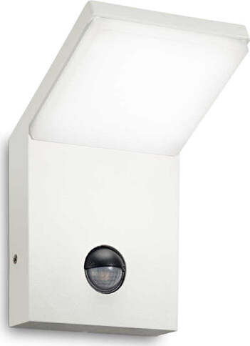 Applique-Moderna-Style-Alluminio-Bianco-Led-9,5W-3000K-Luce-Calda