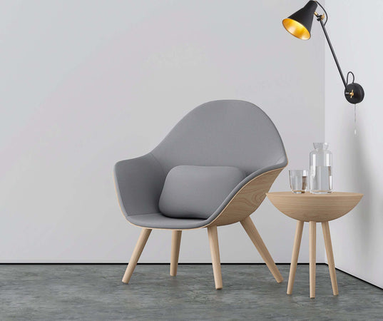 Applique-Moderna-Swinf-Arm-Acciaio-Nero-Oro-1-Luce-E27