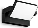 Applique-Moderna-Swipe-Alluminio-Nero-Led-20,5W-3000K-Luce-Calda