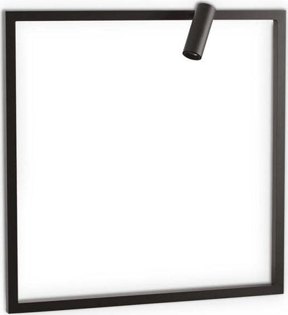 Applique-Moderna-Syntesi-Metallo-Nero-Led-5W-3000K-Luce-Calda