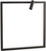 Applique-Moderna-Syntesi-Metallo-Nero-Led-5W-3000K-Luce-Calda