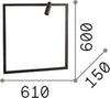 Applique-Moderna-Syntesi-Metallo-Nero-Led-5W-3000K-Luce-Calda