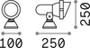 Applique-Moderna-Terra-Alluminio-Antracite-1-Luce-Gu10