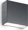 Applique-Moderna-Tetris-1-Alluminio-Antracite-1-Luce-3W-3000K-Luce-Calda