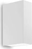 Applique-Moderna-Tetris-2-Alluminio-Bianco-2-Luci-3W-3000K-Luce-Calda