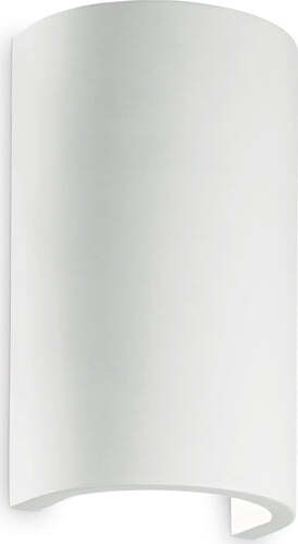 Applique-Moderna-Tonda-Flash-Gesso-Bianco-1-Luce-G9-3W-3000K-Luce-Calda