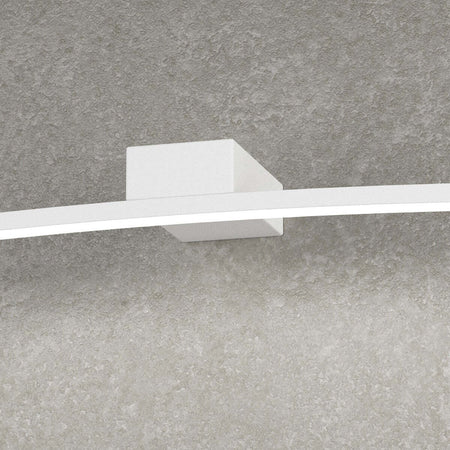 Applique-moderna-Top-Light-CURVED-1152-AG-BI-LED-metallo-lampada-parete