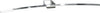 Applique-moderna-Top-Light-CURVED-1152-AG-CR-LED-metallo-lampada-parete