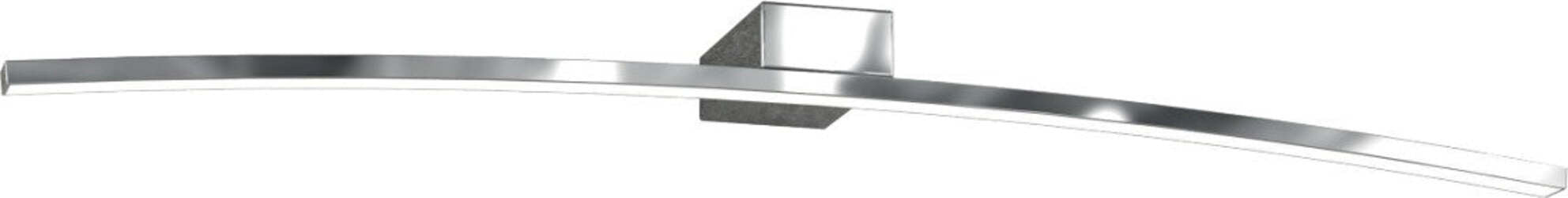 Applique-moderna-Top-Light-CURVED-1152-AG-CR-LED-metallo-lampada-parete