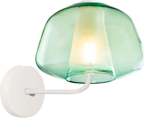 Applique-moderna-Top-Light-DOUBLE-SKIN-1176BI-A-ALPHA-VE-E27-LED-vetro-lampada-parete