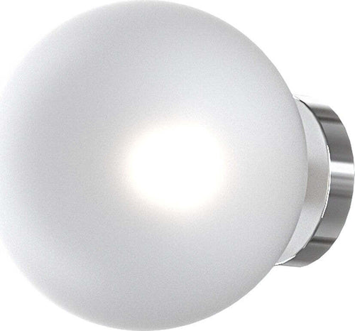Applique-moderna-Top-Light-ECLIPSE-1184-CR-A-BF-G9-LED-vetro-lampada-parete
