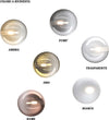 Applique-moderna-Top-Light-ECLIPSE-1184-CR-A-BF-G9-LED-vetro-lampada-parete