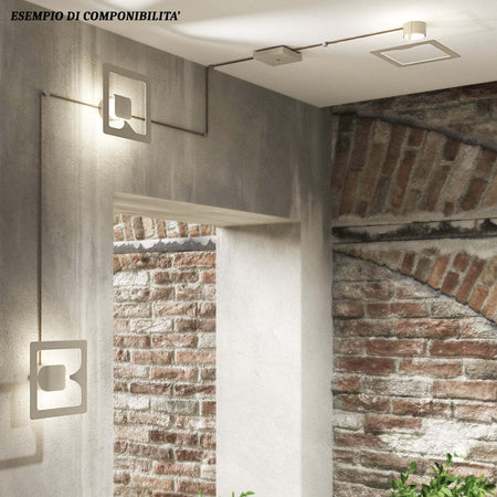 Applique-moderna-Top-Light-GASOLINE-1171-1-GX53-LED-lampada-parete-componibile