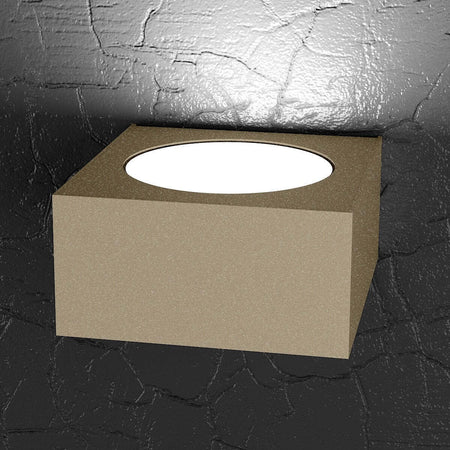 Applique-moderna-Top-Light-PLATE-1129-AP-Gx53-LED-metallo-monoemissione-lampada-parete