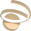 Applique-Moderna-Tornado-Alluminio-Oro-Led-12W