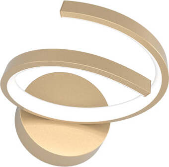 Applique-Moderna-Tornado-Alluminio-Oro-Led-12W