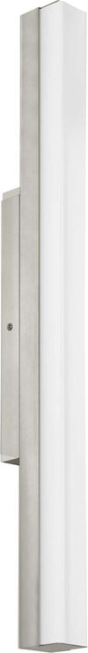 Applique-Moderna-Torretta-Acciaio-Nichel-Satinato-Led-Integrato-13W