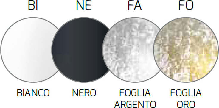 Applique-Moderna-Tray-Metallo-Bianco-Vetro-Foglia-Argento-1-Luce-E27