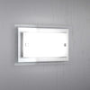 Applique-Moderna-Tray-Metallo-E-Vetro-Bianco-1-Luce-E27