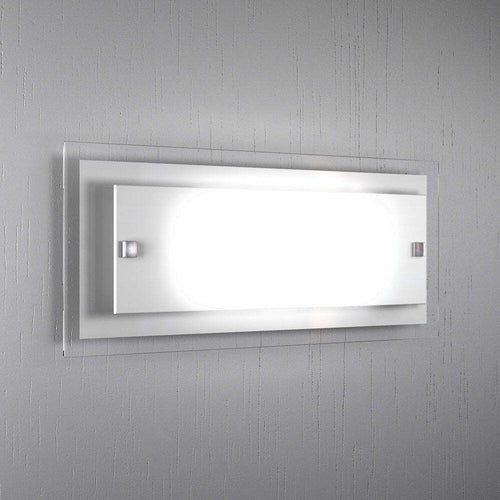 Applique-Moderna-Tray-Metallo-E-Vetro-Bianco-2-Luci-E27