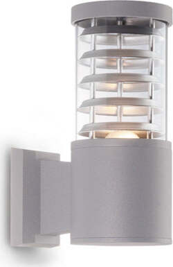 Applique-Moderna-Tronco-Alluminio-Grigio-1-Luce-E27