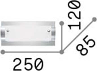 Applique-Moderna-Tudor-Vetro-Trasparente-1-Luce-E14