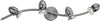 Applique-Moderna-Two-Penny-Metallo-Nichel-Satinato-4-Luci-Gu10