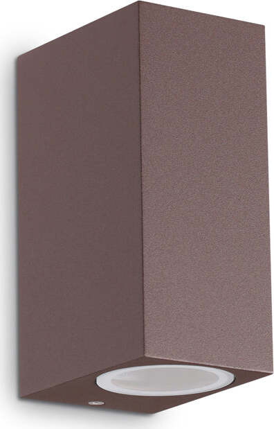 Applique-Moderna-Up-Alluminio-Coffee-2-Luci-G9-3W-3000K-Luce-Calda